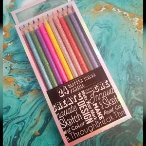Glitter Map Pencils
